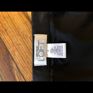 LOFT Skirts - Ann Taylor Loft Black Silk Skirt, 6 LOFT Skirts - Ann Taylor Loft Black Silk Skirt, 6